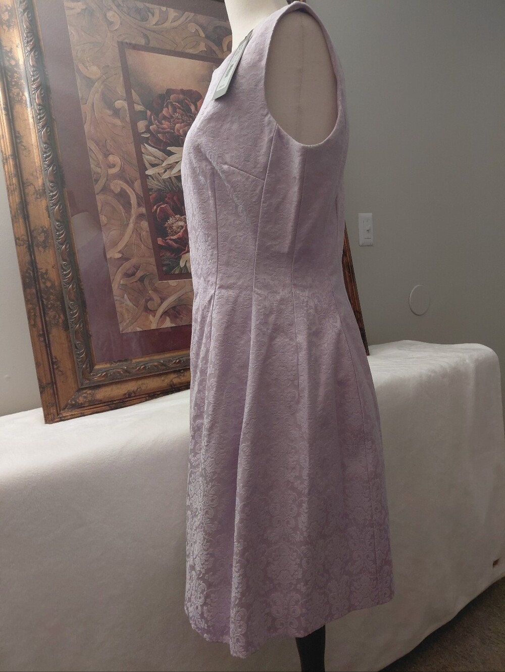 New York & Company Eva Mendes light purple dress. Size 8 NWT - Picture 2 of 5